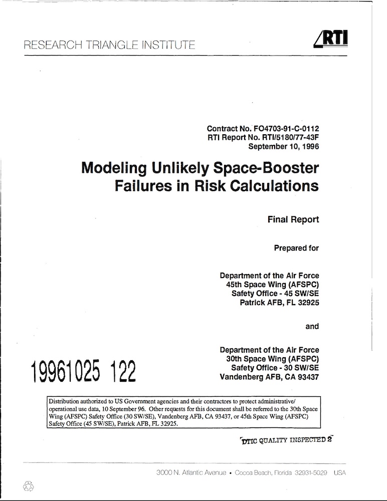 DOW-UAP-D048, Department of the Air Force Report, 1996